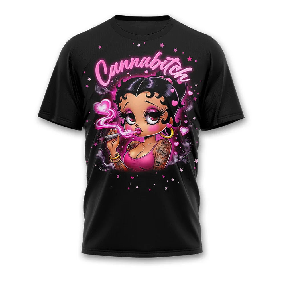 BB Cannabitch T-shirt And Pants Set