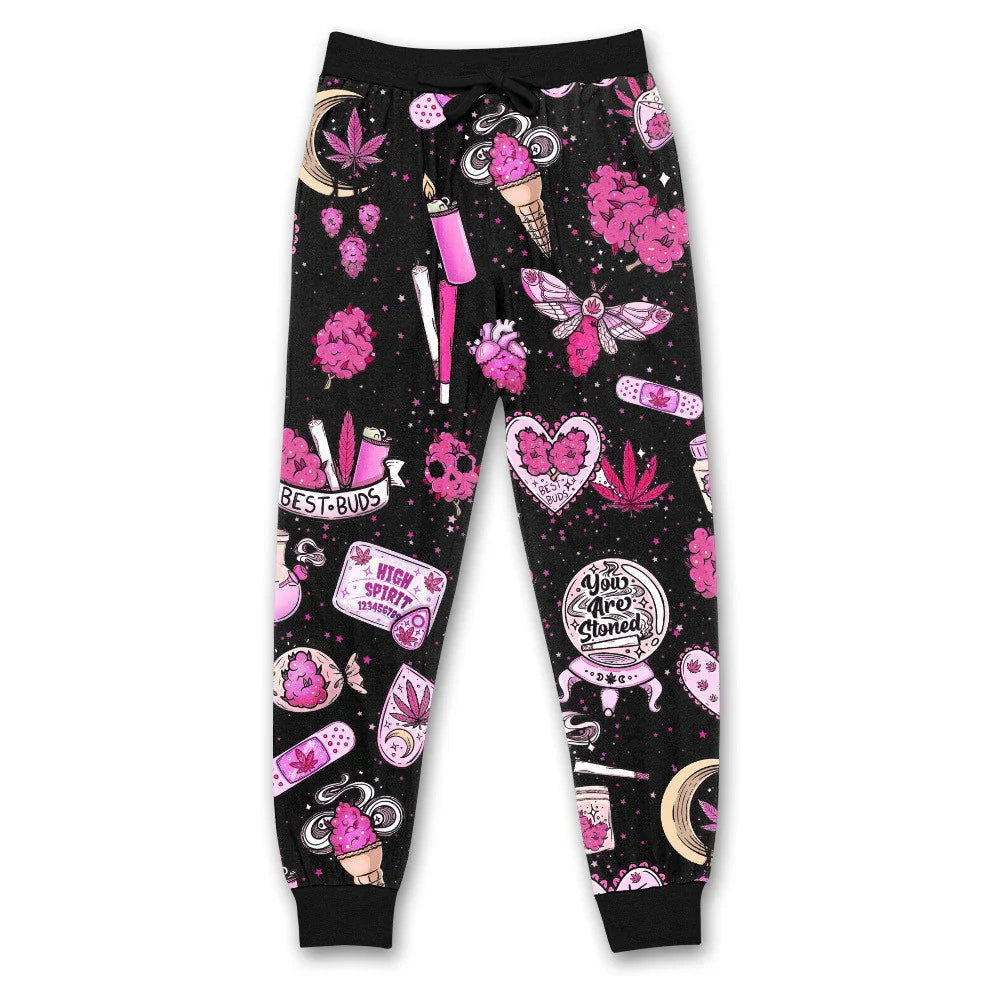 BB Cannabitch T-shirt And Pants Set
