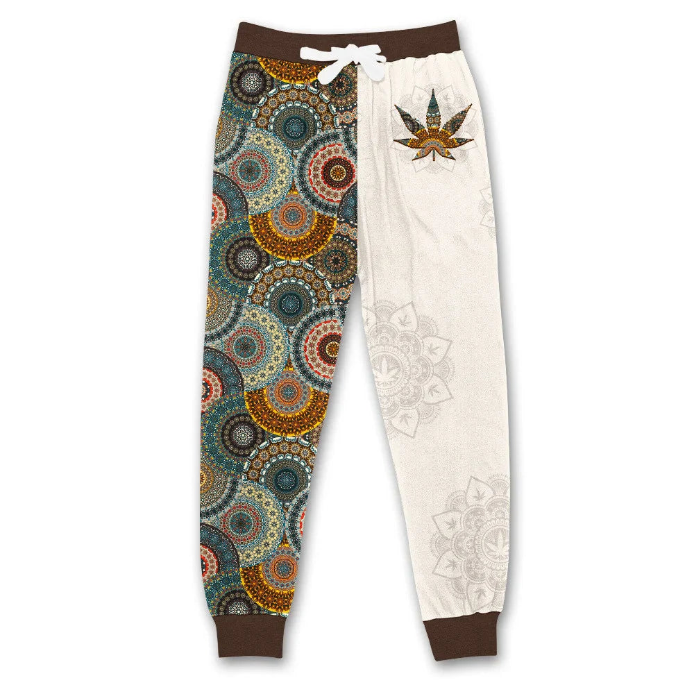 SNP Peace Love And High T-shirt And Pants Set