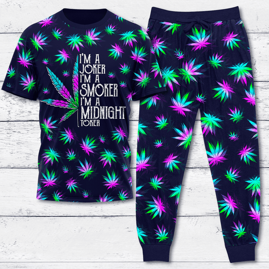 I'm A Midnight Toker T-shirt And Pants Set (Mystery Tee Included)